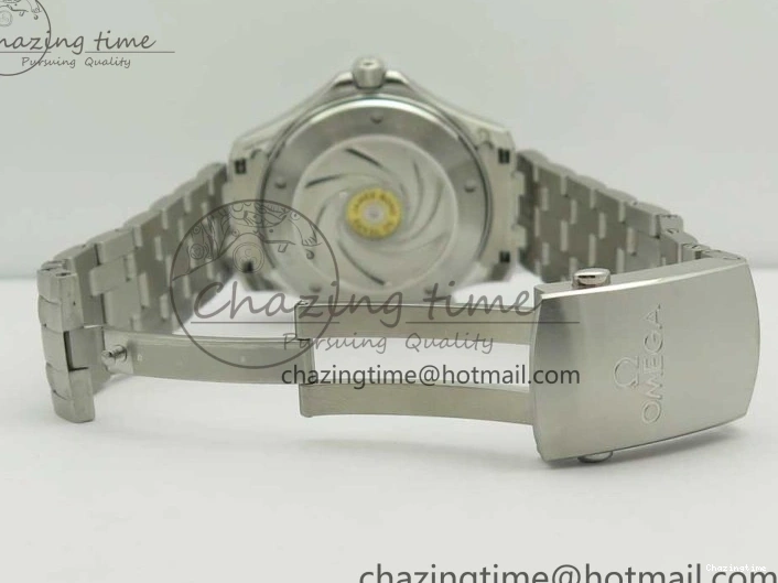 0424 Seamaster 300M Chronometer SS “007” Limited Edition OMF 1:1 Best Edition on SS Bracelet A2824 (Black Balance Wheel) V Seasonal 7952